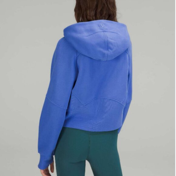 Lululemon Scuba Oversized Full Zip Hoodie Wild Indigo Size XS/S - Picture 2 of 7